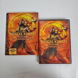 Mortal Kombat Legends: Scorpion's Revenge (DVD, Slipcover) Animated Action Movie